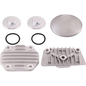 GOOFIT Cylinder Head Cover Sets for 70cc Horizontal Engine ATV Dirt Bike Go Kart
