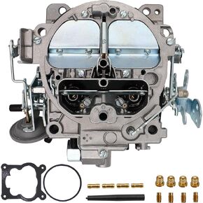 TUNDERMINGO New Rochester Quadrajet Carburetor 4 Barrel For Chevy 454 327 350 427 Engines 1966-1973 big small block GMC Carb 1901R 4MV Corvettes 1975-1979 Manual Divorced Choke 1901-GG 750 CFM 4BBL