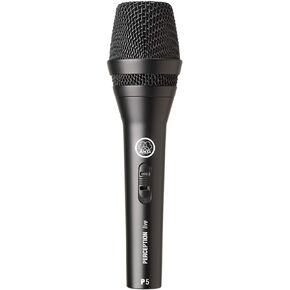 AKG Pro Audio Perception P5 High-Performance Dynamic Supercardiod Vocal Microphone,Black