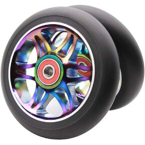 2Pcs 110mm Pro Scooter Wheels with ABEC 9 Bearings Fit for MGP/Razor/Lucky Envy/Vokul Pro Scooters Replacement Wheels …
