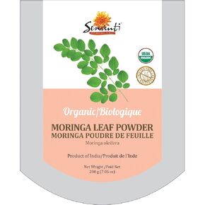Sewanti Organic Moringa Powder- Health Supplement -Moringa Olifera Powder -Essential Nutrients and Antioxidants Support -200g