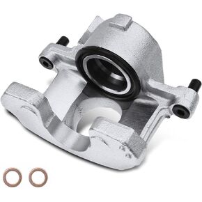 مجموعة فرجار قرص الفرامل A-Premium بدون دعامة متوافقة مع موديلات مختارة من Ford - لسيارة Mustang 1987-1993 5.0L، Thunderbird 1987-1988 2.3L - جانب الركاب الأمامي الأيمن