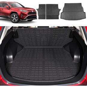 Xipoo Cargo Liner Compatible with 2013-2018 Toyota RAV4 Rear Backrest Mat Car Back Seat Mat TPE Replacement for 2013 2014 2015 2016 2017 2018 Toyota RAV4 Accessories (Fit 13-18 RAV4,Backrest Mat)