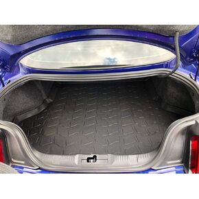 Laser Measured Trunk Liner Cargo Rubber Tray for Ford Mustang Coupe 2015-2023