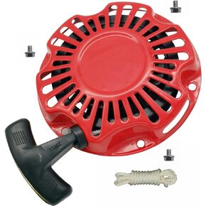 YAMAKATO Pull Start Recoil Starter for Honda 28400-Z0D-V04ZC(GX100) Generator 97cc 98cc 100cc Baja Trail Bike Scooter Dirt Bug Doodle Bug Blitz Racer Red