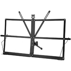 Folding Sheet Music Stand Desktop Table Top Stand Holder Foldable (Black)
