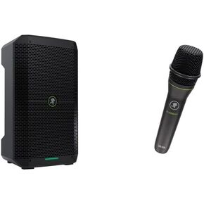 Mackie Thump GO Speaker & Mackie EM-89D Element Series Dynamic Vocal Microphone