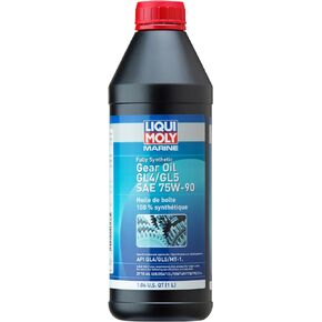 Liqui Moly Marine Fully Synthetic Gear Oil GL4/GL5 SAE 75W-90 | 1 L | Marine Gear Oil | SKU: 20538