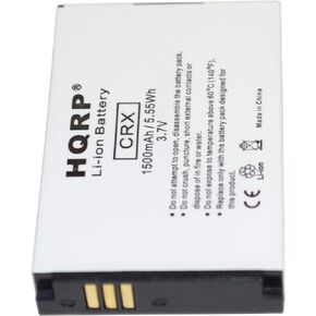 HQRP Battery Compatible with GolfBuddy Ll-A10-04 LI-A11-05 LI-B03-02 GB3-BATT-REC Golf-Buddy Platinum, World Platinum (White Model Only), GB3-PLA-G-B, DSC-GB300 Range Finder, Size 54 x 36 x 8mm