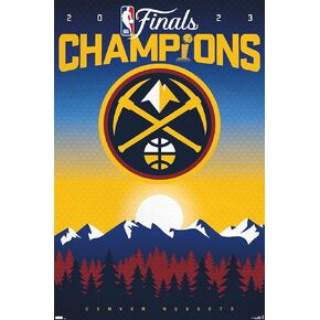 Trends International NBA Denver Nuggets - 2023 NBA Finals Team Logo Wall Poster