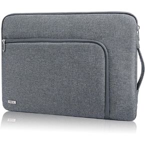 KCY Laptop Sleeve 11.6 12 Inch, Waterproof Slim Laptop Case Bag with Handle Compatible with Surface Pro 9 8 7/Laptop Go 2 3, MacBook Air 11/12, 11-12 Inch HP Asus Samsung Chromebook,Grey