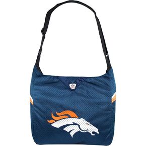 Littlearth womens NFL Denver Broncos 1 Jersey Tote, Team Color, One Size