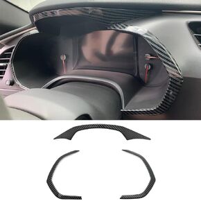 for C7 Corvette Carbon Fiber Dashboard Cover Trim Accessories for 2014-2019 Chevrolet Corvette C7