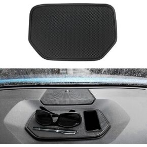 SENSHINE Silicone Dash Dashboard Cover Mat for Toyota Tundra Accessories 2014 2015 2016 2017 2018 2019 2020 2021 Material Interior Dash Pad Anti Dust Insert Liner Premium Custom (Gray Trim)