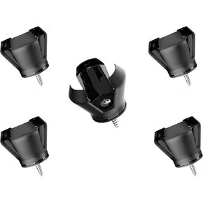 5 PCS Golf Ball Picker Upper for Putter Golf Manual Ball Retriever Grabber, Driving Range Use 3-Prong Ball Picker, No Bending to Pick Up The Ball, Golf Accessories, Golf Screws Tool