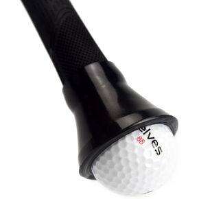 Golf Ball Pick-up Suction Cup Sticks on Putter，Putter Ball Pick up,Golf Ball Retriever for Putter Grips,Golf Ball Grabber Suction Cup Pick Up Back Saver Put On Putter Grip-Rubber
