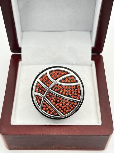 Discount Sports Rings, DELUXE BASKETBALL FINALIST RING — Assorted colors, Painted Body with stones, Player Ring, Player Award in Kuwait