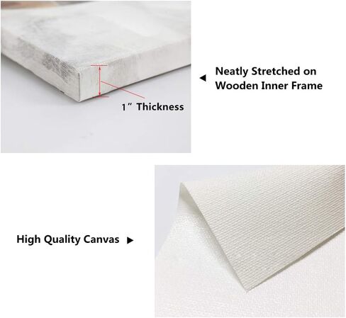 مجموعة لوحات فنية جدارية من القماش من Pinetree Art Gold Maple Leaf لغرفة المعيشة - لوحات فنية مرسومة يدويًا على شكل أوراق شجر متساقطة لتزيين المنزل (ذهبي، 12 × 12 × قطعتين) in Kuwait