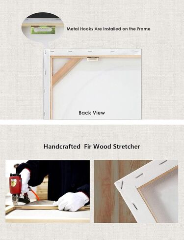 مجموعة لوحات فنية جدارية من القماش من Pinetree Art Gold Maple Leaf لغرفة المعيشة - لوحات فنية مرسومة يدويًا على شكل أوراق شجر متساقطة لتزيين المنزل (ذهبي، 12 × 12 × قطعتين) in Kuwait