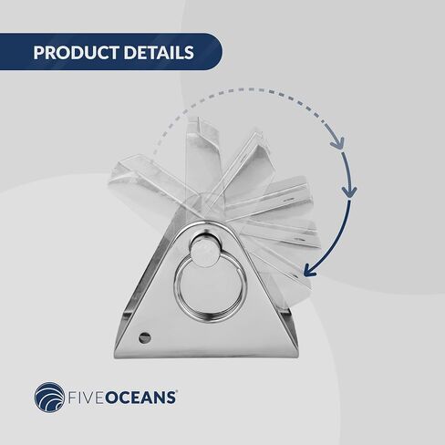 Five Oceans Stainless Steel Anchor Chain Lock Stopper for 3/16-Inch - 1/4-Inch Chains - FO4505 in Saudi Arabia