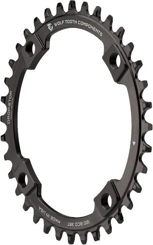 سلسلة دراجات الحصى الجبلية 120 BCD من Wolf Tooth لـ SRAM XX (36 سنًا، توقف السقوط A، MTB) in Saudi Arabia
