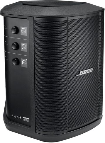 نظام PA اللاسلكي المحمول Bose S1 Pro+ مع بلوتوث، أسود مع جهاز إرسال لاسلكي 1/4 بوصة in Saudi Arabia