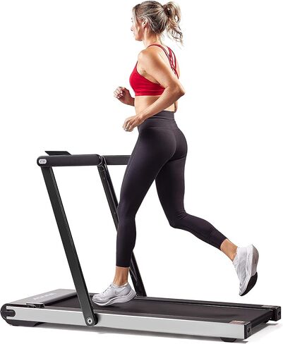Sunny Health & Fitness ASUNA Premium Slim Folding Treadmill Running Machine with Speakers for Home Gyms in Saudi Arabia