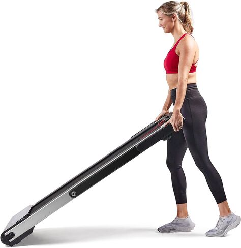 Sunny Health & Fitness ASUNA Premium Slim Folding Treadmill Running Machine with Speakers for Home Gyms in Saudi Arabia