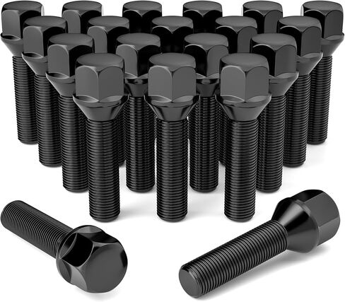 20pcs M14x1.5 Extended Wheel Lug Bolts,Lug Bolts 17mm Hex-45mm Shank-69mm Length Aftermarket Conical Seat Lug Studs in Saudi Arabia