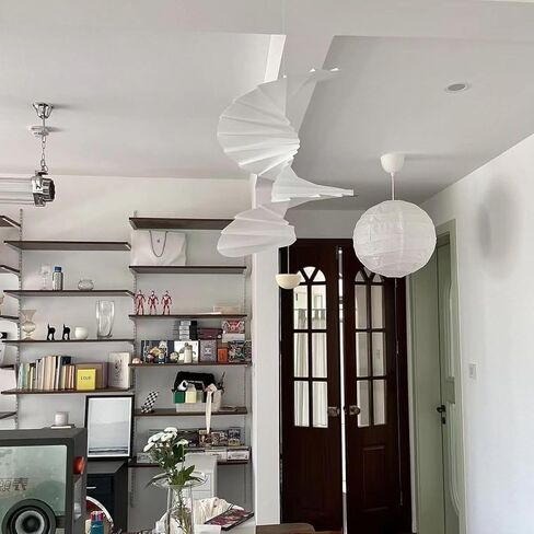 تدفق الهواء الرياح الرنين البلاستيك والخشب الكرة شنقا ديكور المنزل المحمول in Kuwait