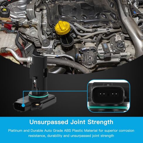 ECCPP مستشعر تدفق الهواء الشامل MAF 4 دبابيس يناسب Mitsubishi Eclipse Galant Lancer Outlander Endeavour، Outlander Sport، 06 07 08 09 10 11 12،2.0L 2.4L 3.8L، يستبدل الرقم: 2451157، MA189، AF10203 in Kuwait