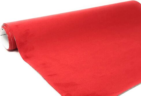 Suede Fabric Wrap - Self Adhesive Film Sticker 8 x 55 Inches Silky Decal Sheet for Car Interior Furniture Upholstery DIY Elastic Stretch Peel and Stick Baby Pink in Saudi Arabia