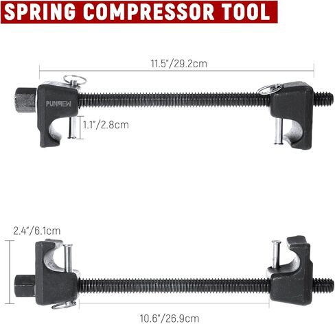 Spring Compressor Tool Macpherson Strut Spring Compressor 2PCS Spring Compressor for Suspension Work Coil Spring Compressor Tool in Kuwait