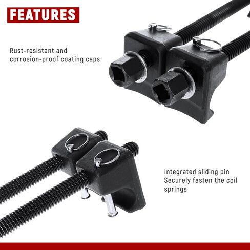 Spring Compressor Tool Macpherson Strut Spring Compressor 2PCS Spring Compressor for Suspension Work Coil Spring Compressor Tool in Kuwait
