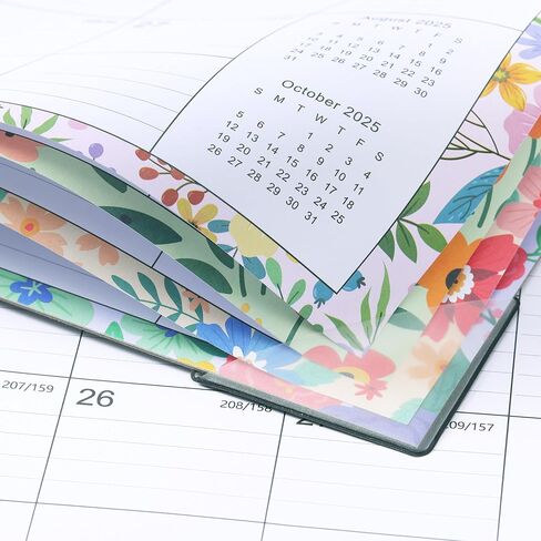 Calendar 2024-2025 - JUL 2024 - DEC 2025, Desk Calendar 2024-2025, 17'' x 12'', 18 Months Academic Calendar 2024-2025 Planner with Cutting Lines, Corner Protector, Note Section for Daily Planning in Saudi Arabia