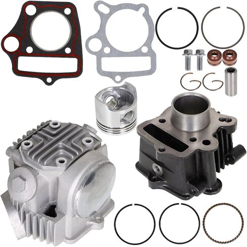 WFLNHB Top End Kit Cylinder Head Piston Replacement for Honda XR50 Z50R CRF50 50cc in Saudi Arabia