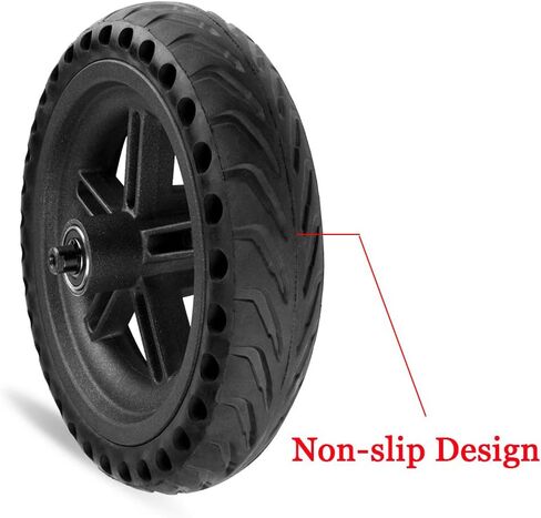 【8.5 بوصة】 مجموعة محور عجلات الإطارات الصلبة المقاومة للانفجار لسكوتر كهربائي Xiaomi Mi m365 in Kuwait