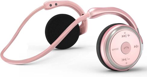 itayak Behind The Head Headphones, Wrap Around Head Small Bluetooth Headphones Lightweight Foldable Wireless Sports Sweatproof Headset with Microphone & Carrying Case in Saudi Arabia