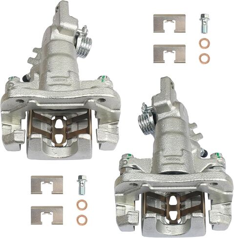 مجموعة فرجار الفرامل الخلفية Autoround 19B2068 19B2069 مع دعامة تناسب 1998-2007 Honda Accord، 2004-2008 Acura TSX، كلا جانب السائق والراكب in Saudi Arabia