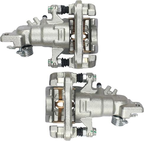مجموعة فرجار الفرامل الخلفية Autoround 19B2068 19B2069 مع دعامة تناسب 1998-2007 Honda Accord، 2004-2008 Acura TSX، كلا جانب السائق والراكب in Saudi Arabia