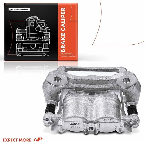 A-Premium Disc Brake Caliper Assembly with Bracket Compatible with Select Honda Models - Odyssey 2011 2012 2013 2014 2015 2016 2017 - Front Right Passenger Side in Saudi Arabia