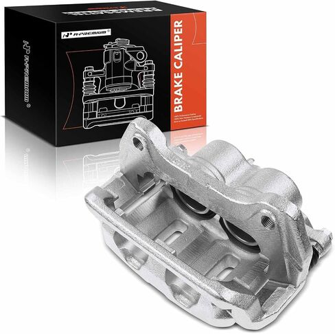 A-Premium Disc Brake Caliper Assembly with Bracket Compatible with Select Honda Models - Odyssey 2011 2012 2013 2014 2015 2016 2017 - Front Right Passenger Side in Saudi Arabia