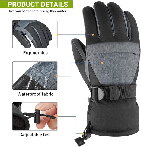 ATEPA Unisex-Adult Ski Gloves in Saudi Arabia
