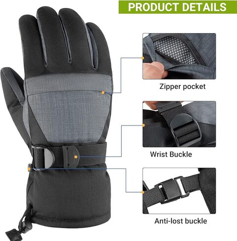 ATEPA Unisex-Adult Ski Gloves in Saudi Arabia