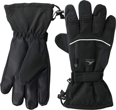Achiou Winter Ski Gloves for Men Women with Touchscreen 3M Thinsulate and Reflective Materials Pockets, Cold Weather Work Sports and Leisure, A Good Gift to Keep The Palm Warm in Saudi Arabia