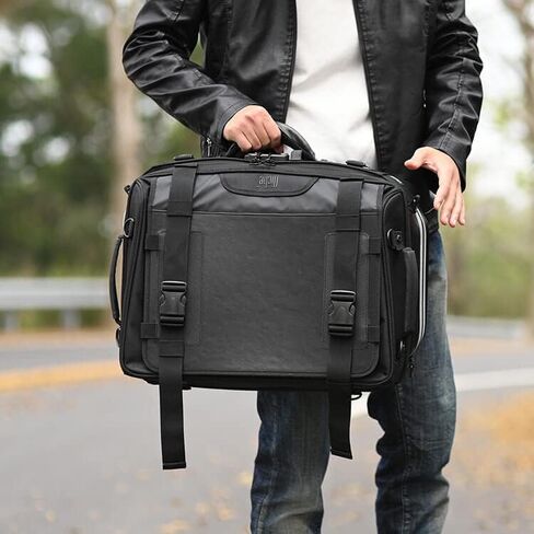 Niche Cruiser Tail Bag, Waterproof Motorcycle Rear Seat Bag with TSA-Number Lock, Travel Luggage with Quick-Release Buckle and Zipper Closure- 44L (NMO-2306) in Saudi Arabia