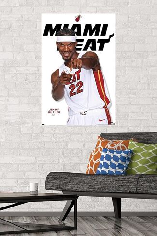 Trends International NBA Miami Heat - Jimmy Butler Feature Series 23 Wall Poster in Saudi Arabia