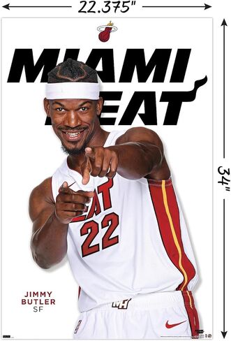 Trends International NBA Miami Heat - Jimmy Butler Feature Series 23 Wall Poster in Saudi Arabia