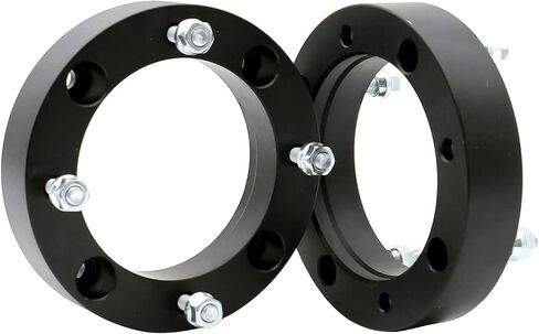 فواصل عجلات HICKS 4x156، محولات فاصل عجلة سميكة 1.5 بوصة، تجويف محور 131 مم مع 3/8 بوصة - 24 مسمار مناسب لـ 2008-2014 RZR 800، 2005-2013 Sportsman 800، مجموعة من 2 in Saudi Arabia