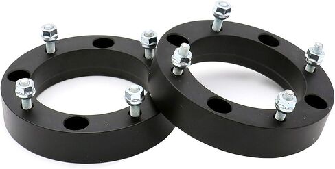 فواصل عجلات HICKS 4x156، محولات فاصل عجلة سميكة 1.5 بوصة، تجويف محور 131 مم مع 3/8 بوصة - 24 مسمار مناسب لـ 2008-2014 RZR 800، 2005-2013 Sportsman 800، مجموعة من 2 in Saudi Arabia
